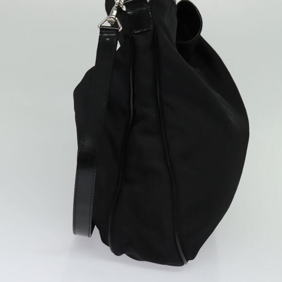 GUCCI Bamboo Hand Bag Nylon Black 001 2128 001 2128 - Picture 5 of 16